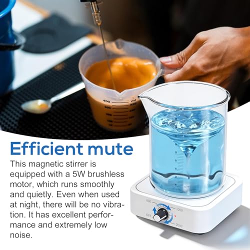 Agitateur magnétique compact de 1500 ml pour mélanger vos solutions - 5