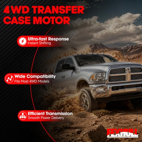 Image of 600-935 4WD Transfer Case Motor Fit for Dodge Durango Ram 1500 2500 3500 4500 5500 Dakota Aspen fit for Mitsubishi Raider 420-160,5143477AA,5143477AB,48-306,278063,600935