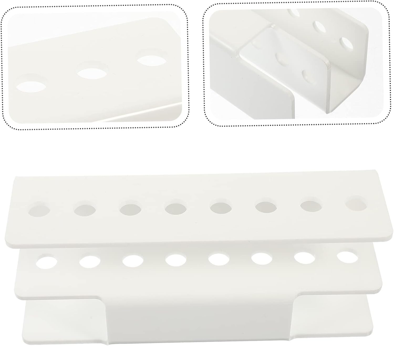 Acrylic Darts Wall Rack Holder for Accessories, White Storage image 4