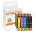 Produktbild Printer-Express XL 5er Set ersetzt Epson T2991, T2992, T2993, T2994, 29XL für Epson Expression Home XP-235 XP-330 XP-332 XP-335 XP-430 XP-432 XP-435 Drucker