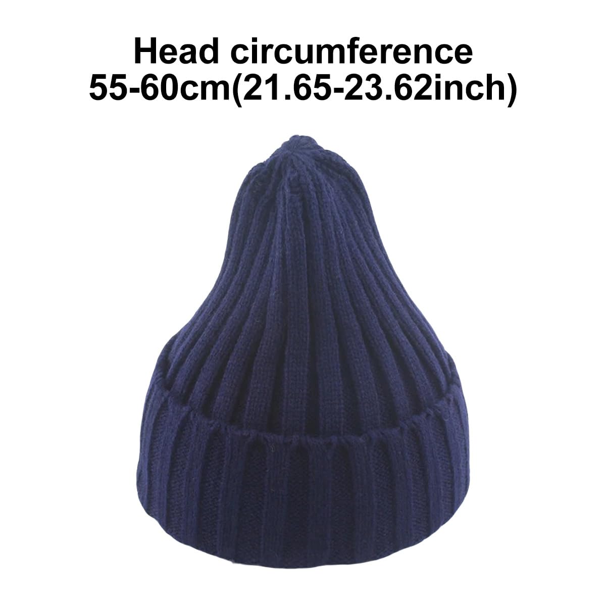 Berretto Invernale Elastico E Morbido con Risvolto per Uomo E Donna, Cappello Classico Unisex in Maglia con Teschio per Lo Sci