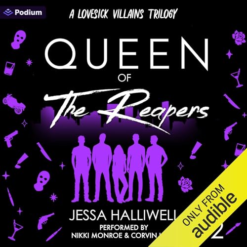 Queen of the Reapers Audiolivro Por Jessa Halliwell capa