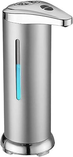 Dispensador automático de jabón sin contacto, dispensador de jabón líquido eléctrico inteligente, dispensador de jabón líquido de acero inoxidable