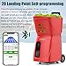 PUSUN Tennis Ball Machine, Tennis Ball Launcher with App/Remote/iWatch Control, Max Speed of 75Mph, 1.8-8s/Ball, Multiple Training Modes(AI Drill/Programming/Random/Vary Speed) 4-6Hrs Battery Life
