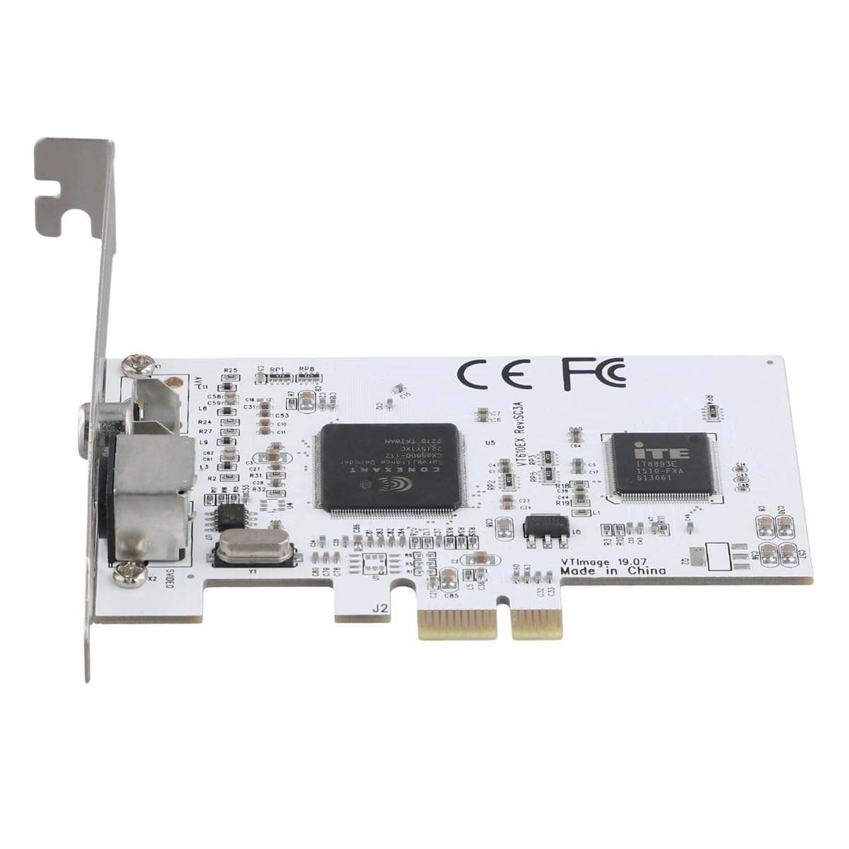 Tarjeta de expansión PCIE a video de vigilancia AV HD 640 x 480 resolución de captura de imagen