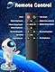 Astronaut Projektion Lampe Led Weltraum Nachthimmel Lichtprojektor Lampe Mit Timer & Fernbedienung Sternenhimmel Projektor Einstellbare Helligkeit & Geschwindigkeit 360°Rotation für Kinder &Erwachsene