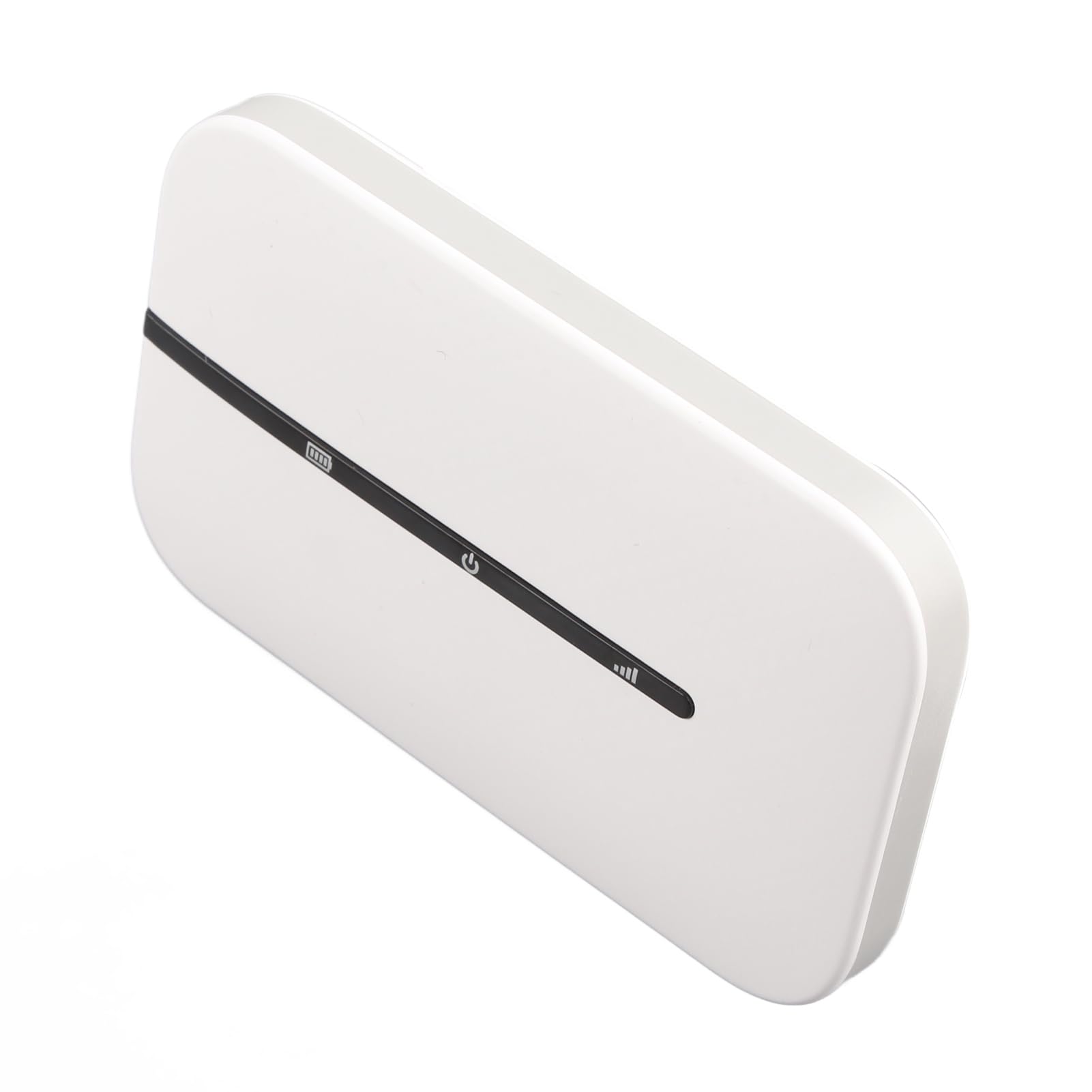 Yctze Router WiFi 4G Portatile con Slot SIM, Bianco, 2,4 GHz, Alimentato a Batteria, Supporta Fino a 10 Utenti, Hotspot Modem LTE Sbloccato per Telefono, PC e Tablet