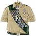 Kurt Adler Boy Scouts of America Eagle Scout Shirt Detailed with Eagle Accessories Christmas Ornament