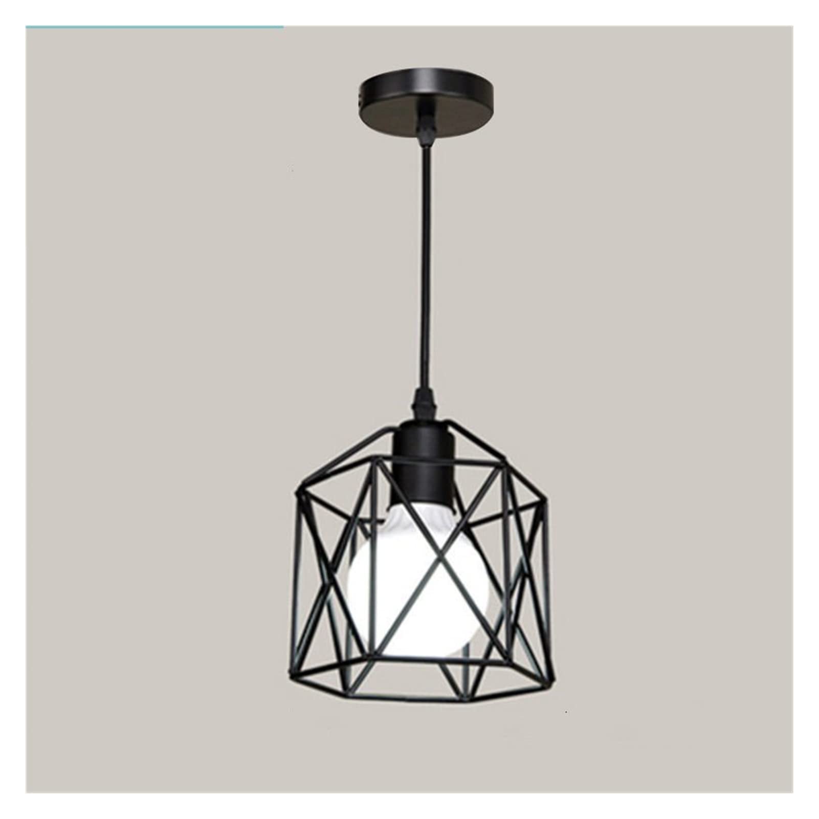 Chandelier, Pandent Nordic Light, Modern Restaurant Lighting, LED Wrought Iron Chandeliers, Bar Table, Single Head Indoor Lighting, Ceiling