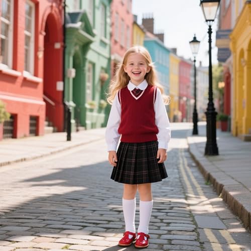 Image of Otter MOMO Toddler /Little Girls Mary Jane Slip-on School Uniform Party Dress Shoes