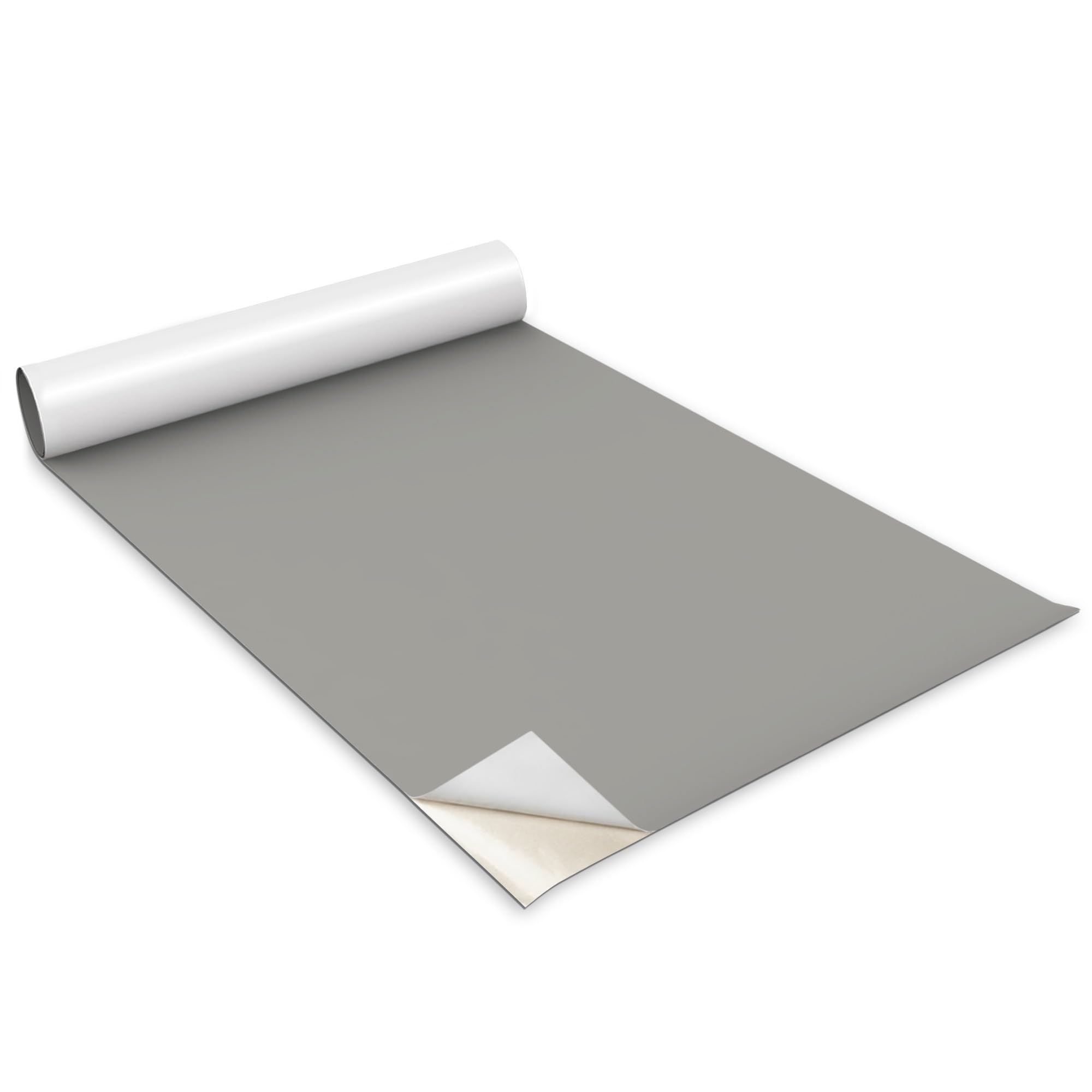 Elimina imperfecciones de tus muebles con papel pintado autoadhesivo gris mate Wallfluent