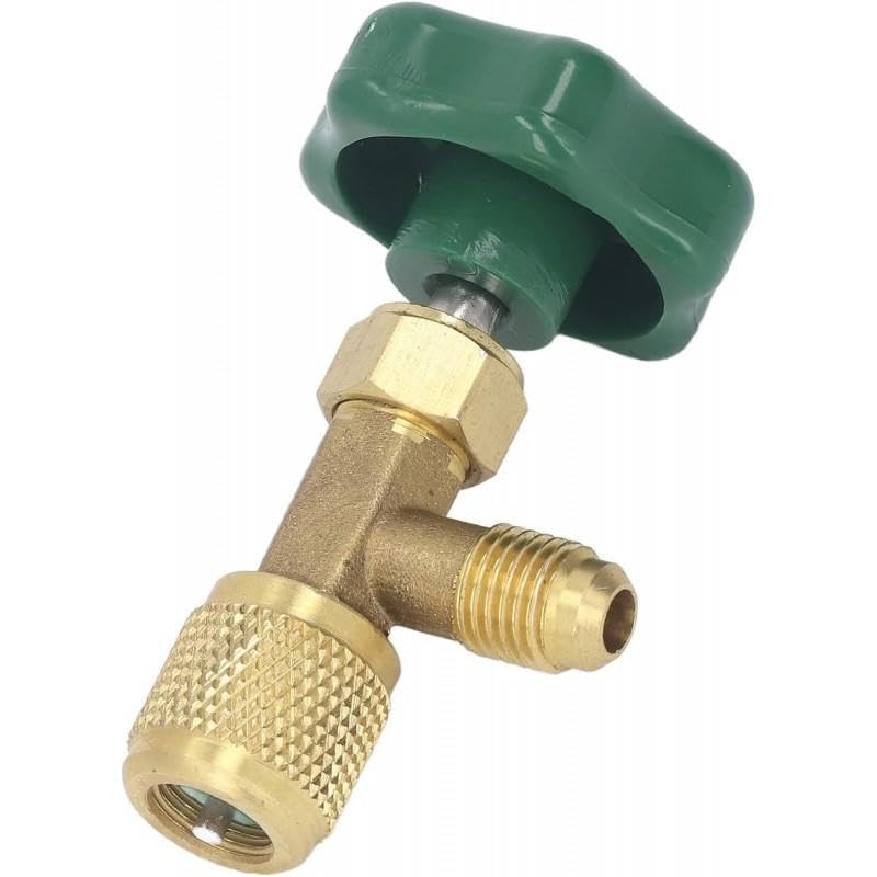 REPORSHOP - 1 Botella Gas Minus 50 375Gr + Valvula + Manguera Sustituto R22 R404a R407C R502 Freeze Organico