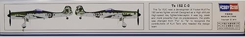 Miniatura 2 de Hobby Boss Kit de construcción de modelo de avión de combate Ta 152C-0