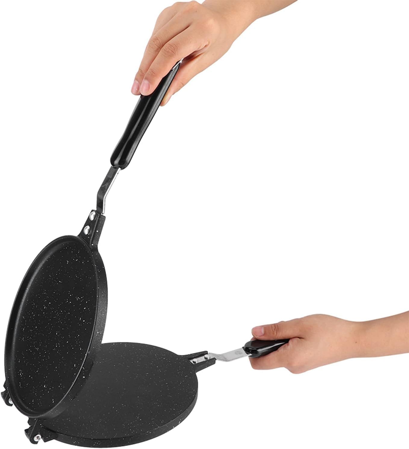 Padella Antiaderente per Crêpes E Involtini Primavera, Stampo Rotondo per Involtini Primavera, Stampo per Waffle, Accessori da Cucina per La Colazione