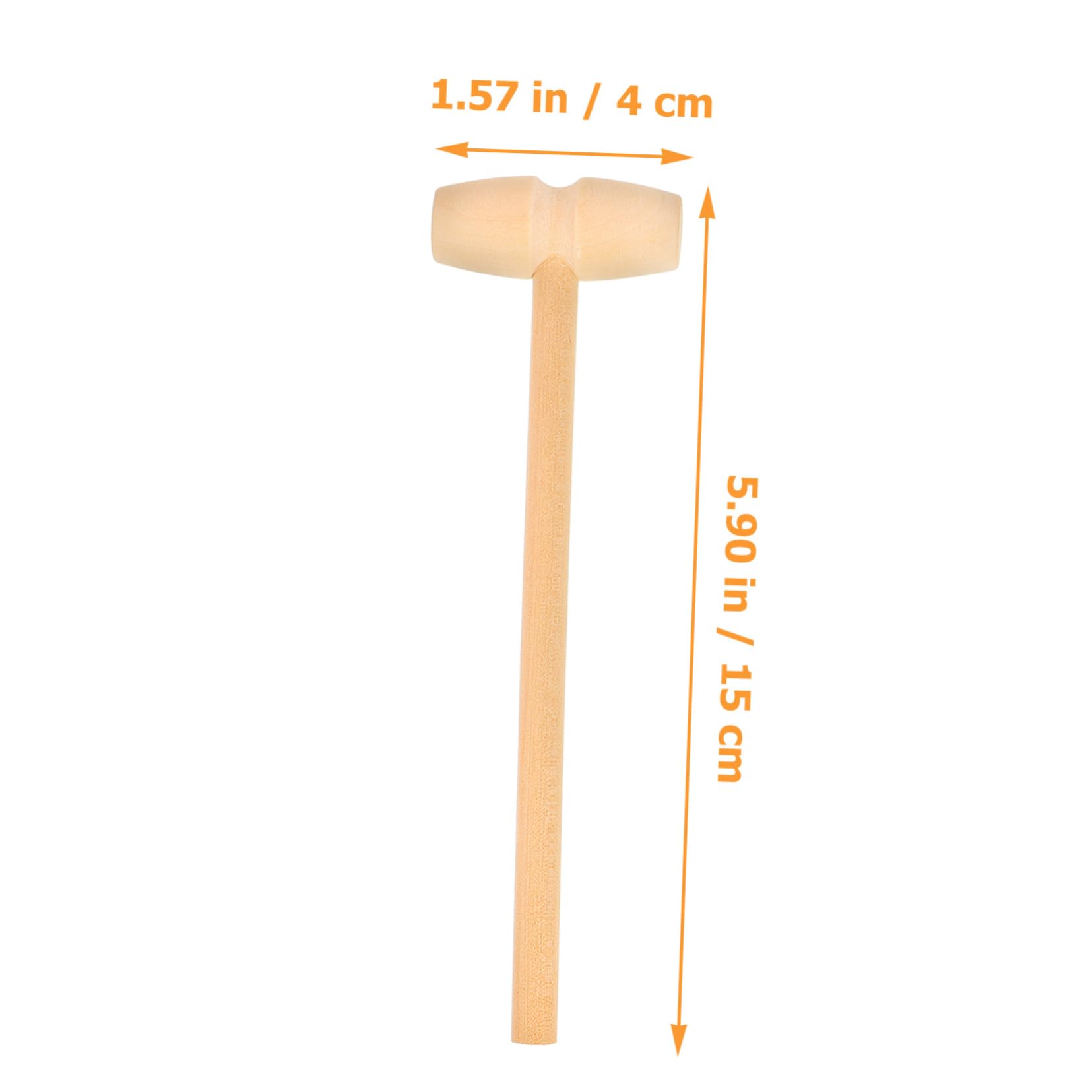 BRIGHTFUFU Funny Mallet Toy for Boys and Girls Mini Gavel Hammer Wood Hammer Toy Set Boys and Girls for Birthday