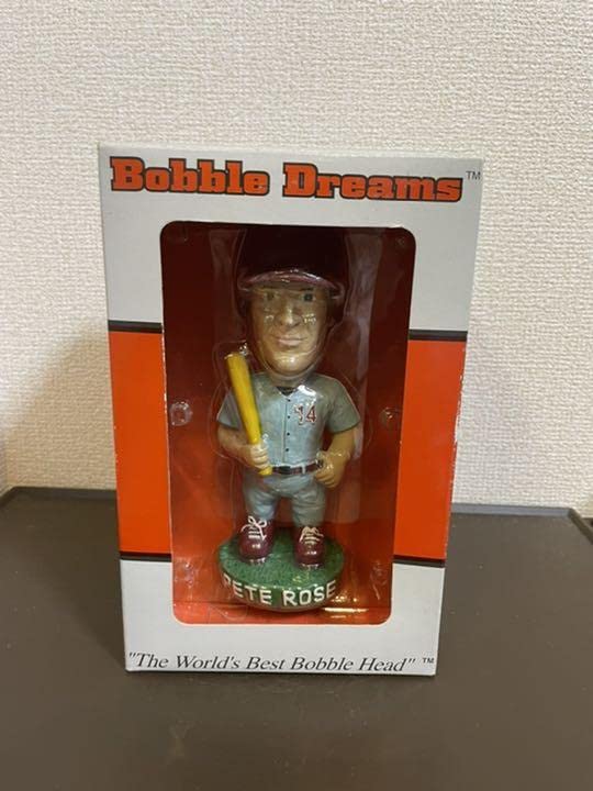 Amazon.co.jp: ピートローズ 球場配布 ボブルヘッド 超レア！ : おもちゃ