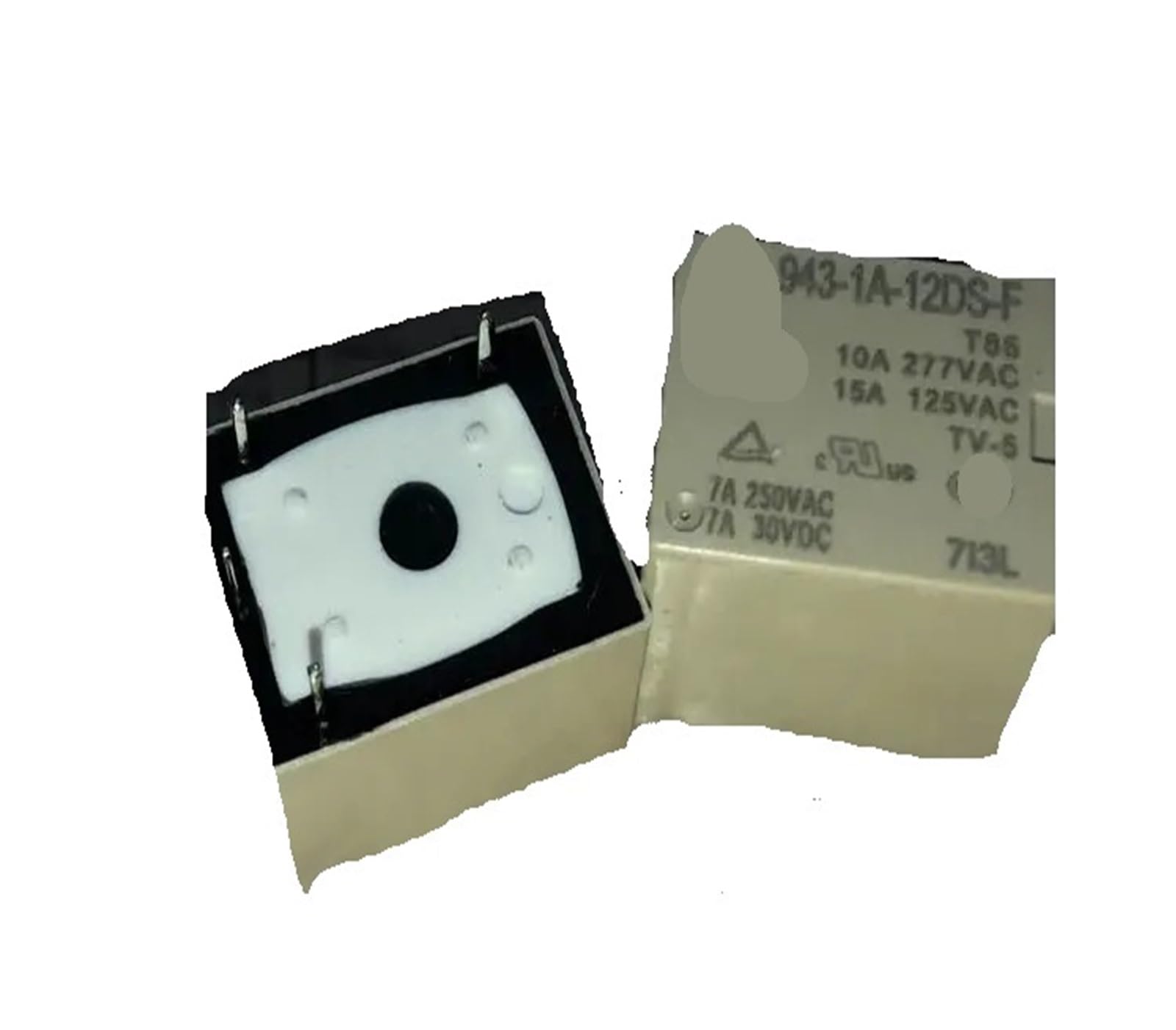Relé de 4 pines 943-1A-12DS-F interruptor electromagnético T73A-Coil-12V 3
