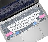 Keyboard Cover Skin with MAC OS Shortcut Hot Keys for 2020 MacBook Air 13 inch A2337 M1/A2179,MacBoo