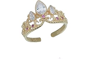 Rapunzel's Sparkling Crown Ring: Enchanting Symbol of Love and Royalty