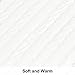 NTBAY 100% Pure Cotton Cable Knit Throw Blanket, Super Soft Warm 51x67 Knitted Throw Blanket for Couch, Sofa, Chair, Bed - Extra Cozy, Machine Washable, Comfortable Home Decor, White