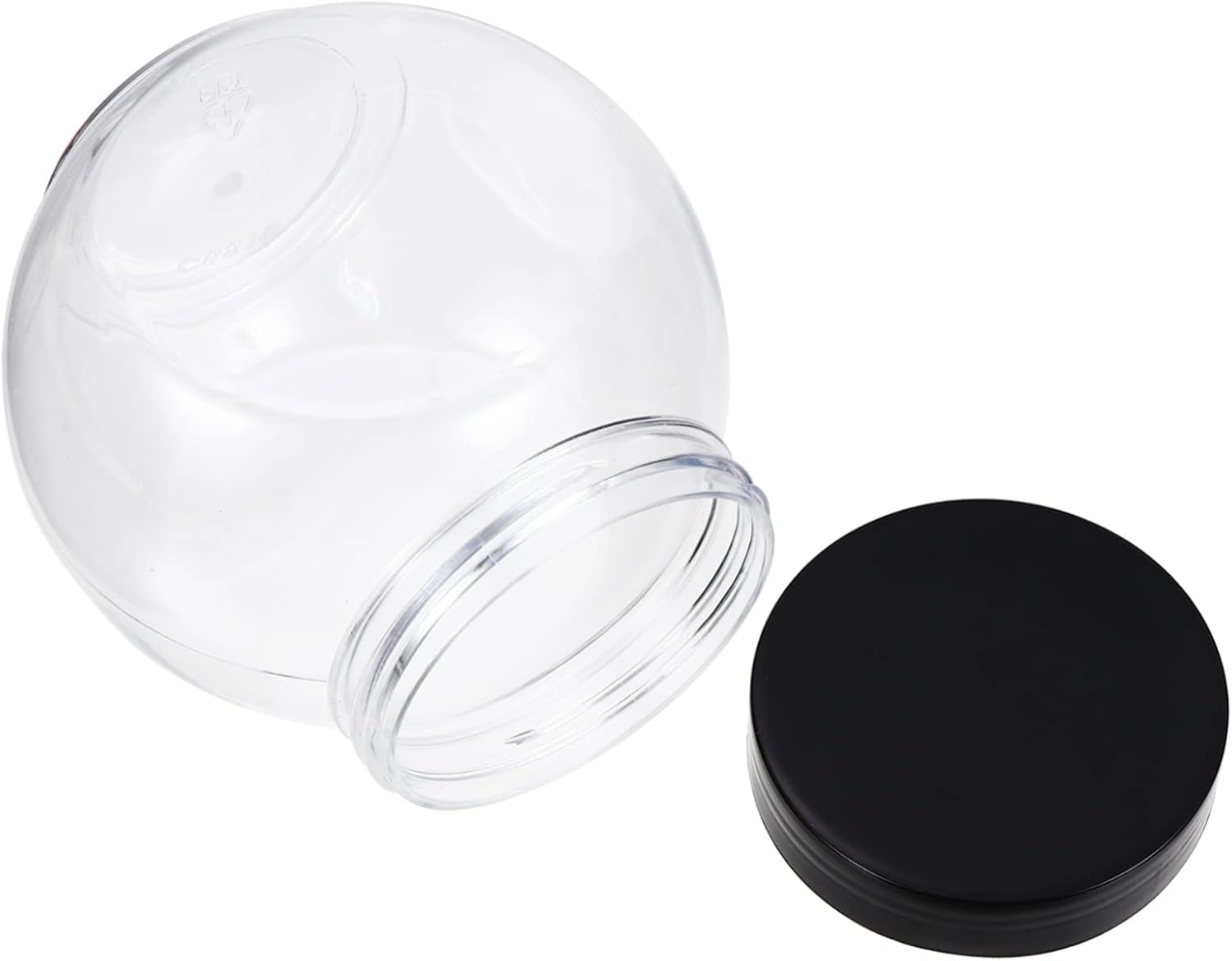 2 Sets Transparent Plastic Storage Cans for Honey Sugar and Food Sealed Food Jars for Kitchen Organization Moisture and Containers