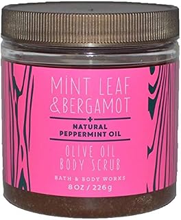 Bath & Body Works Olive Oil Body Scrub Mint Leaf & Bergamot