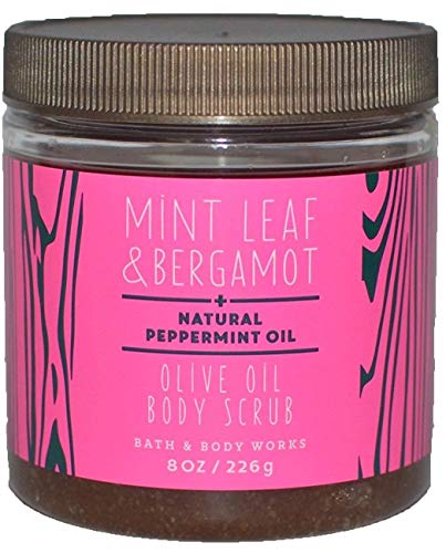 Bath & Body Works Olive Oil Body Scrub Mint Leaf & Bergamot