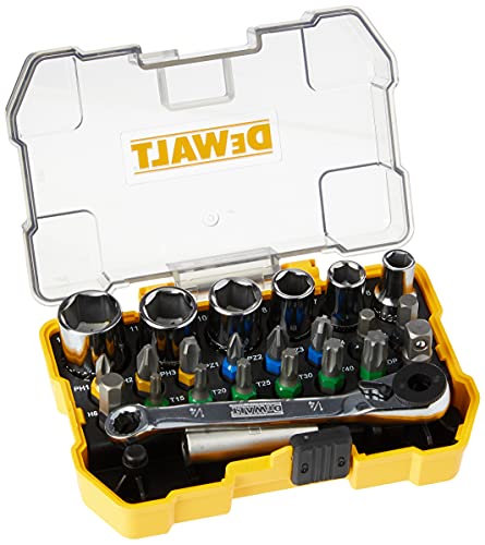 DEWALT Extra Small Tough Case 25mm Socket & Screwdriving Set (24 pc.), DT71516-QZ 2 DEWALT Extra Small Tough Case 25mm Socket & Screwdriving Set (24 pc.), DT71516-QZ - Image 2