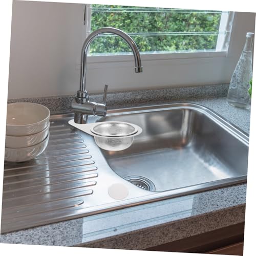 Colador de acero inoxidable para fregadero en forma de cisne miniatura 4