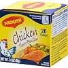 Maggi Chicken Flavor Bouillon 20 Cubes, 2.80 Ounce (Pack of 24)