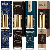 MZANK 4 Pack Cologne for Men(4x30ml),Perfume for Him,Valentines Day Gifts,Gifts for Husband,Gifts for Him,Eau de Toilette,Stocking Stuffers for Men,Travel Size Perfume,Natural Spray Long Lasting Gift