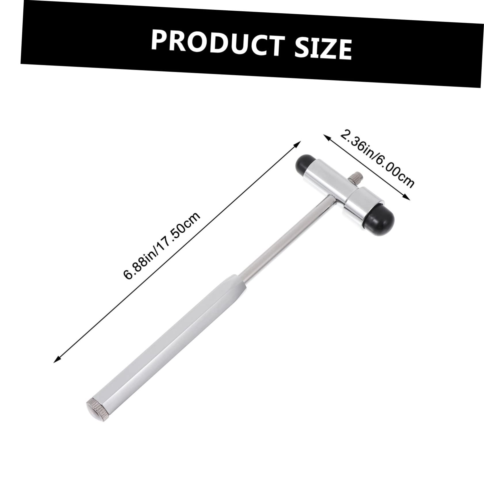 Cabilock 4 Stck. Neurologischer Hammer aus Multifunktionaler Reflexhammer mit Abnehmbarem Pinsel Ergonomischer für Präzise Percussion für Medizinische Anwendungen Assorted