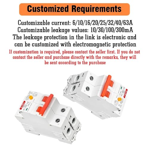 Disjoncteur différentiel Type B 40A 30mA pour protection de borne de recharge EV
