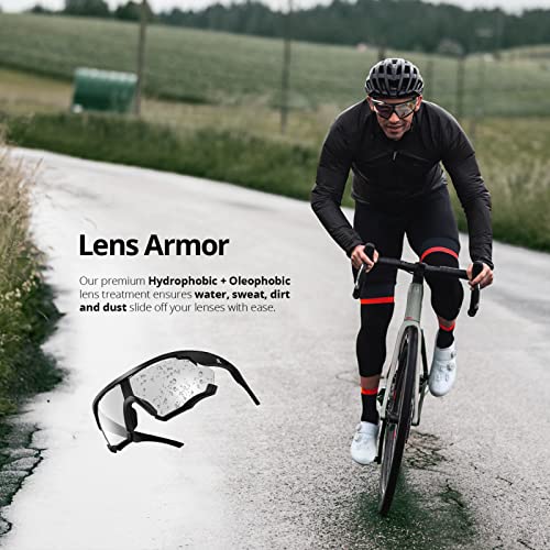 Extremus Matterhorn Polarized Cycling Glasses Sports Sunglasses,Tr90 Uv400 For Men Women Baseball Running Driving Fishing #TOP4
