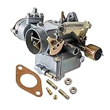 maXpeedingrods 34 PICT-3 Carburetor 113129031K for VW Beetle/Super Beetle 1971-1979,Thing/Karmann Ghia/Squareback/Transporter, for Volkswagen Dual Port 1600cc Air Cooled Type 1 Engine, Automatic Choke