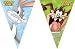 2.3m Looney Tunes Bunting Flags