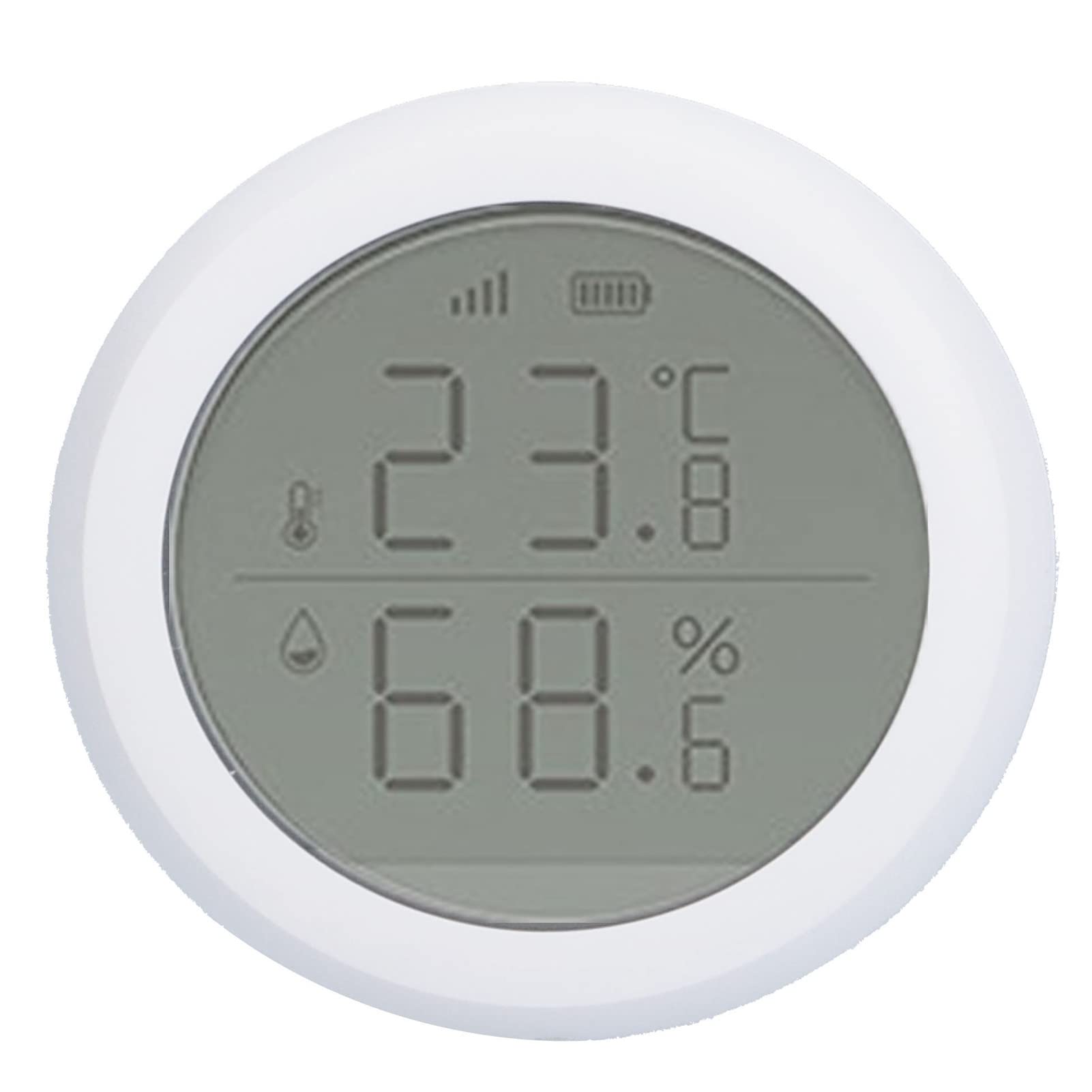 Fdit Sensor de Temperatura y Humedad Sonda Inteligente con Pantalla LCD