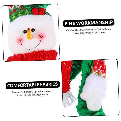 Protector de pantalla de televisión navideño y vitrina de computadora 3 piezas 2