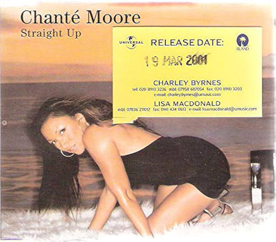 洋楽 Chante Moore Straight Up CHANTE MOORE - STRAIGHT UP - [CDS] - Chante Moore: Amazon.de
