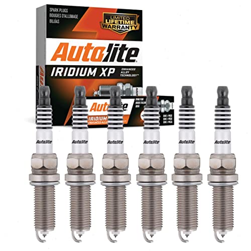 6 pc Autolite Iridium XP Spark Plugs compatible with Chrysler Town