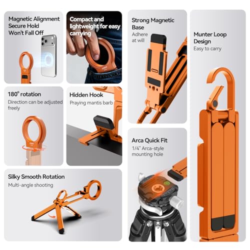Image of MT68 + Magnetic Phone Tripod Mount