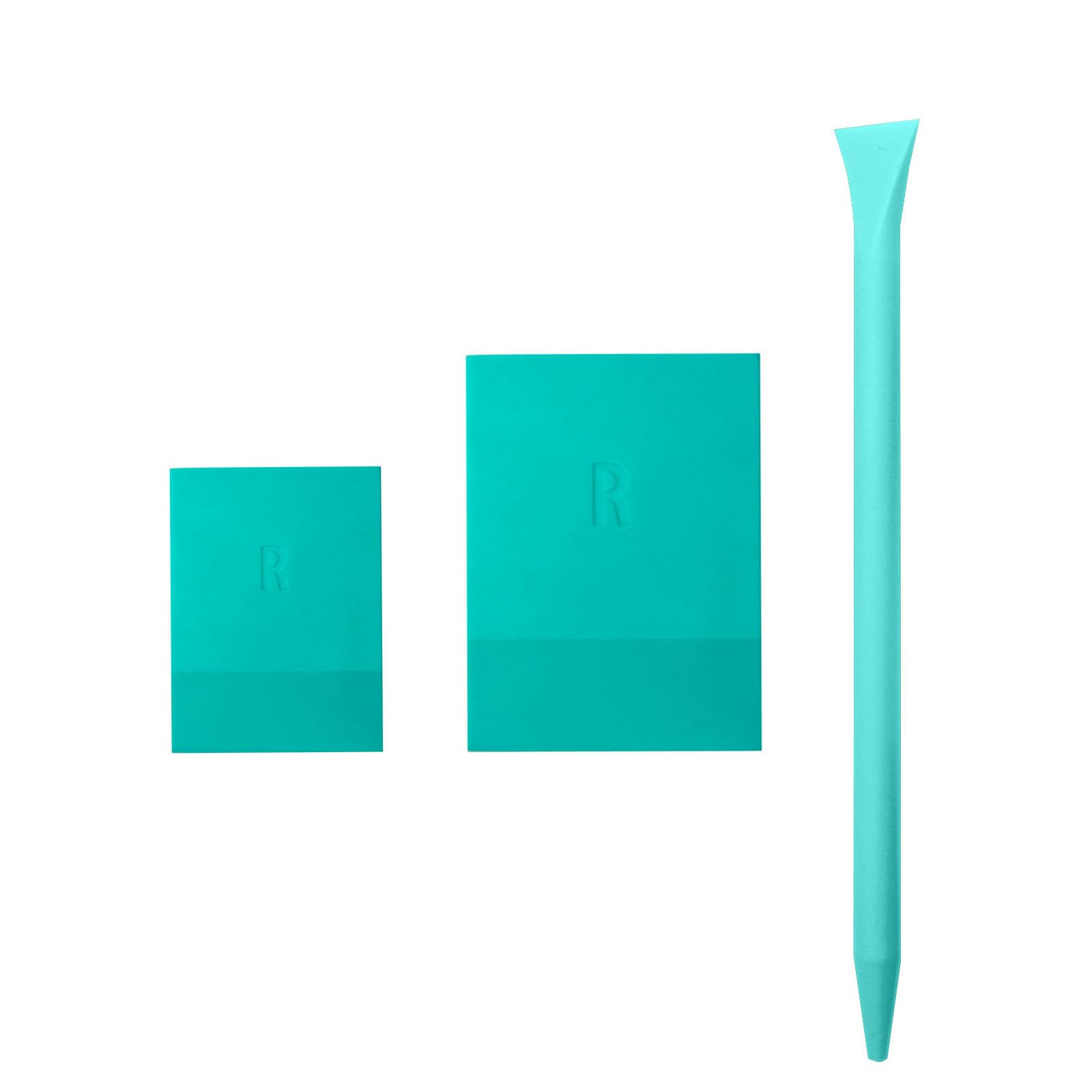 3 Pack Mini Rubber Squeegee, Silk Printing Squeegees for Chalk Paste,Mini Squeegee for Scorch Paste Wood Burning Paste, Paint, Screen Printing Ink