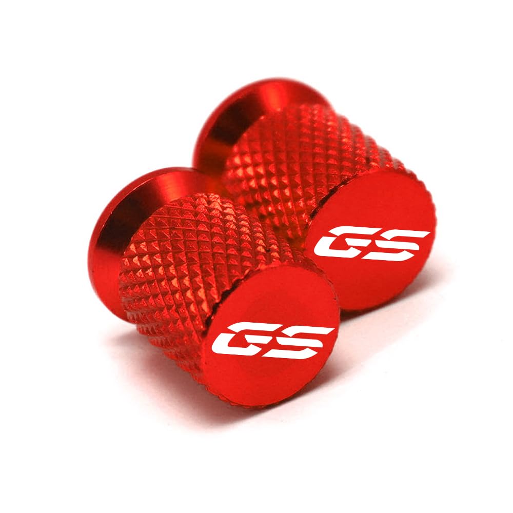 IZX for BMW R1200GS R1250GS F900GS R1300GS F850GS F800GS F750GS F700GS F650GS R1100GS R1150GS G310GS G650GS Accessories Motorcycle Aluminum Wheel Tire Valve Caps (red)