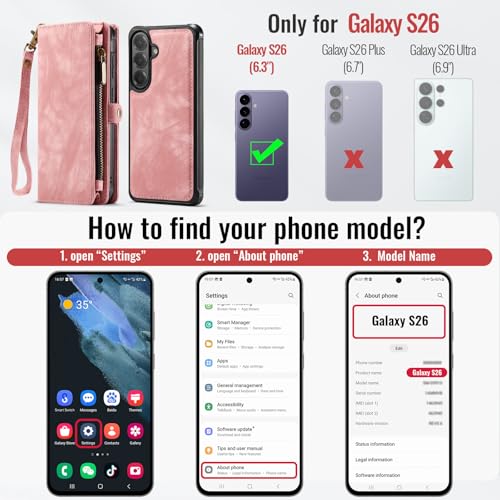 Coque Samsung S26 Asuwish Rose finition premium toucher doux
