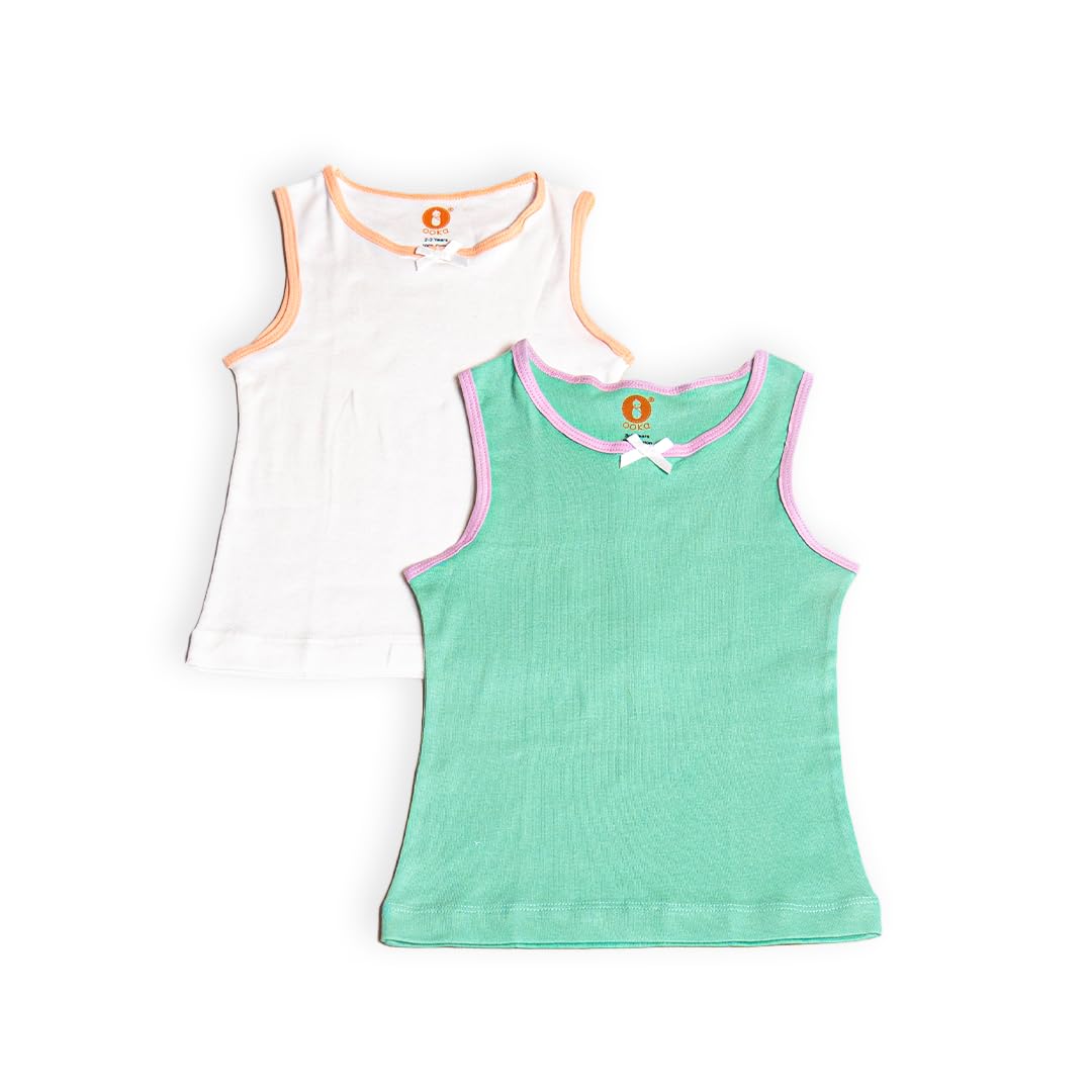 Sleeveless Cucumber Baby Clothing Ooka Cotton Sleeveless Inner