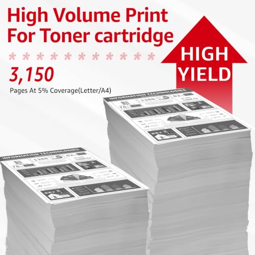 Image of greencycle 067H Toner Cartridges Black 2-Pack High Yield with Chip | Compatible Replacement for Canon 067 067H Black Works with ImageCLASS LBP632CDW MF653Cdw LBP633CDW MF651CW MF656CDW Printers