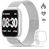 WWDOLL Smartwatch, Orologio Fitness Tracker Impermeabile da 1,4 pollici Cardiofrequenzimetro da...
