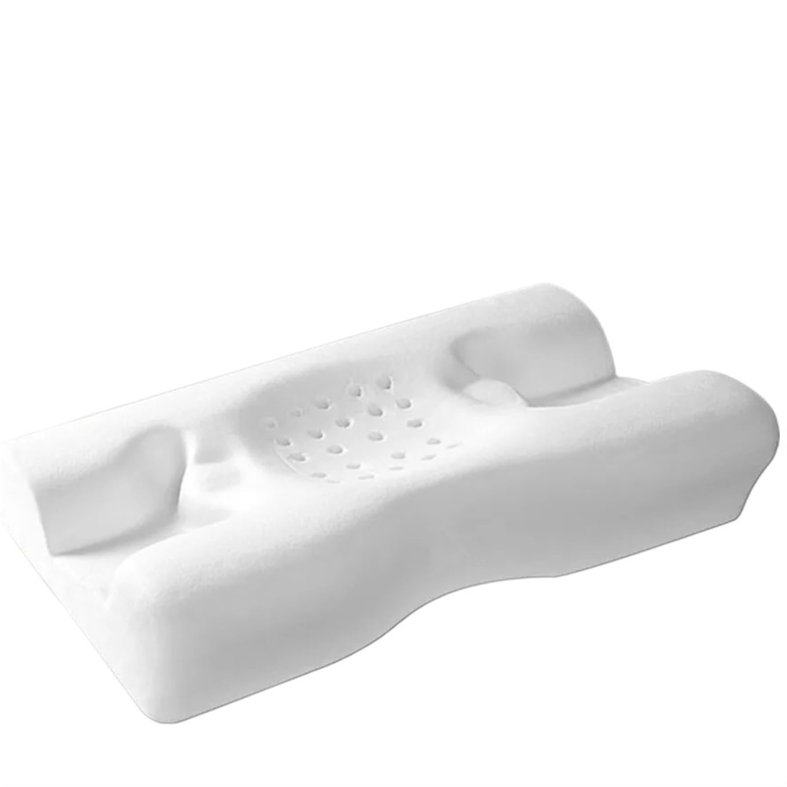 Almohada De Espuma Con Memoria Almohada de espuma viscoelástica, almohada de belleza 3D for dormir de lado, no presiona la cara, almohada cervical, almohadas faciales antiarrugas, ayuda a dormir, espu