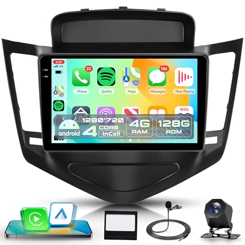 🚘【IOS/Android Mirror Link】Questa autoradio 2 DIN per Chevrolet Cruze J300 2010 con schermo supporta il mirror link Android/IOS, collegandosi tramite il cavo USB originale del telefono o Wi-Fi. Può essere sincronizzato con lo schermo integrato. La navigazione, la visione di video, l'ascolto di musica, ecc. possono essere eseguite tramite mirror link.