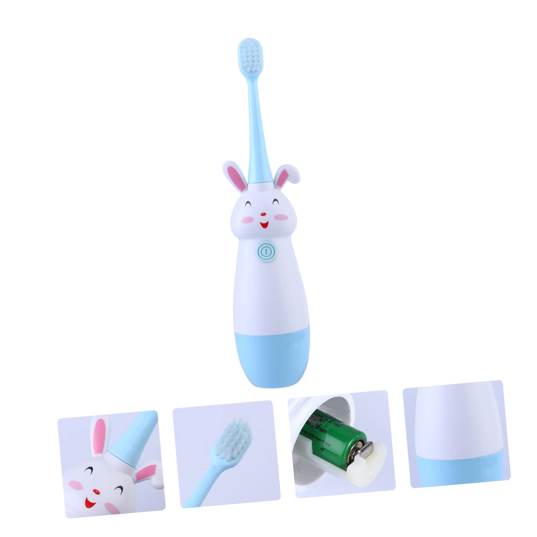 VALICLUD 2 Set spazzolino elettrico per spazzolino denti spazzolino sonico per spazzolino a setole sonic vibra spazzolini da denti AbS Blue